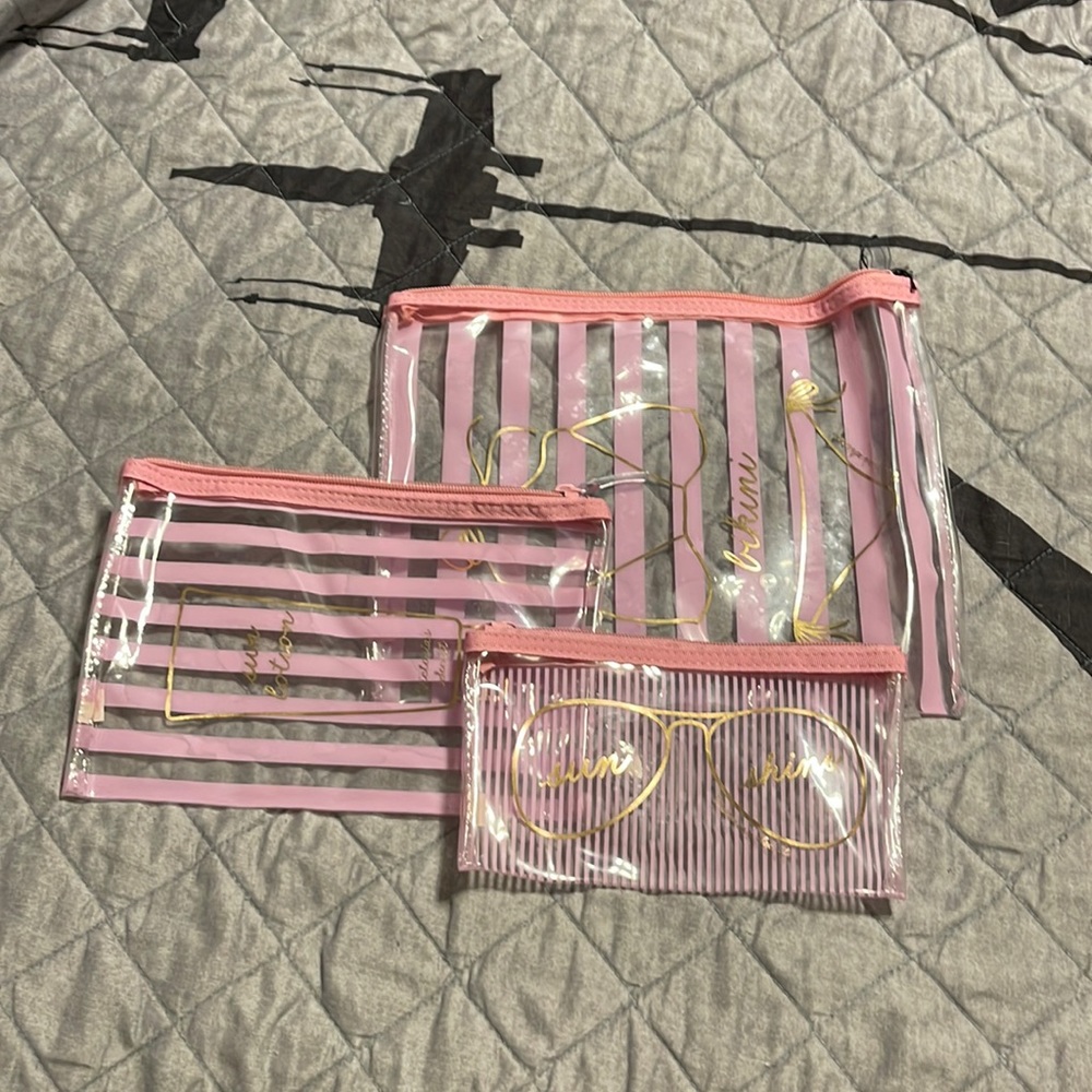 3 piece travel bags